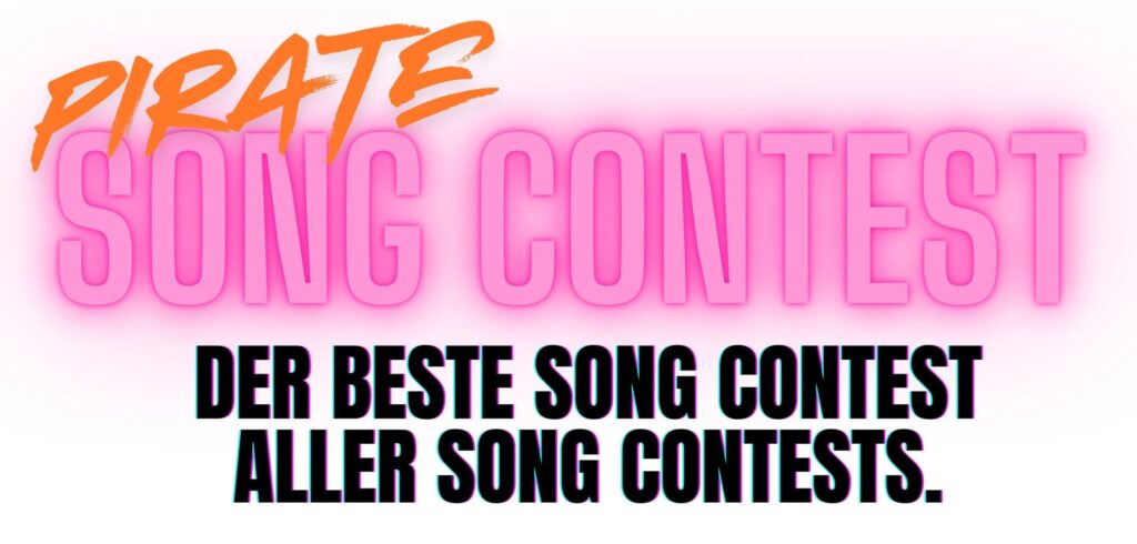 Pirate Song Contest Poster